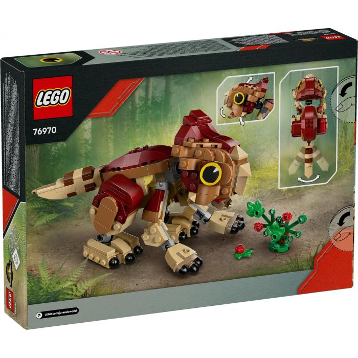 LEGO 76970 Jurassic World Set Dolores Bebé: Aquilops Figura Construible de Dinosaurio Móvil, Articulado, para Jugar y Exponer, +7 Años 17 LEGO 76970 Jurassic World Set Dolores Bebé: Aquilops Figura Construible de Dinosaurio Móvil, Articulado, para Jugar y Exponer, +7 Años 17