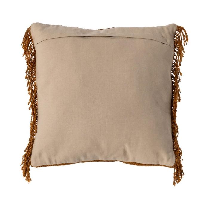 Cojín Naranja Viscosa-Algodón 50 X 50 cm