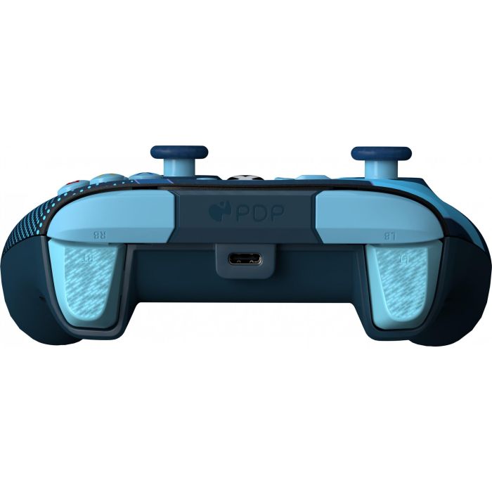 PDP REMATCH GLOW Mando Alámbrico para Xbox Series X|S, Xbox One y PC - Blue Tide Glow 4 PDP REMATCH GLOW Mando Alámbrico para Xbox Series X|S, Xbox One y PC - Blue Tide Glow 4