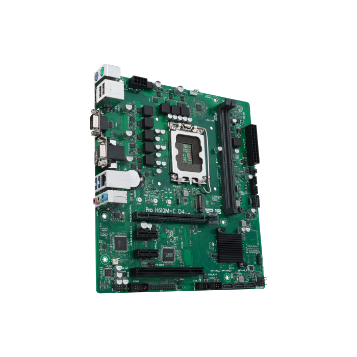 Asus PRO H610M-C D4-CSM Placa Base Intel H610 LGA 1700 micro ATX DDR4 90MB1A30-M0EAYC 3 Asus PRO H610M-C D4-CSM Placa Base Intel H610 LGA 1700 micro ATX DDR4 90MB1A30-M0EAYC 3