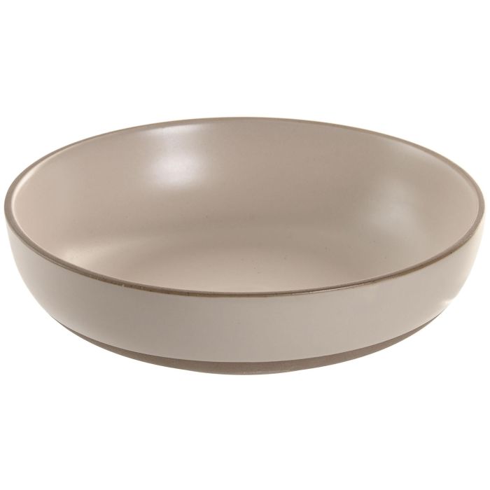 Plato Basicos DKD Home Decor Beige 18.5 x 5 x 18.5 cm (6 Unidades) Plato Basicos DKD Home Decor Beige 18.5 x 5 x 18.5 cm (6 Unidades)