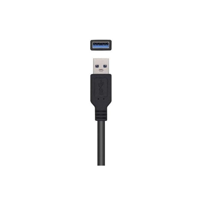 AISENS - CABLE USB 3.0 PROLONGADOR CON AMPLIFICADOR, TIPO A/M-A/H, NEGRO, 5.0M 2