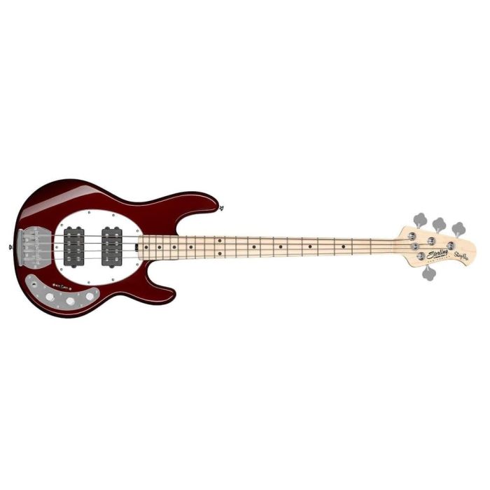 Bajo Eléctrico Stingray Ray4 Hh M/M - Candy Apple Red 4 Bajo Eléctrico Stingray Ray4 Hh M/M - Candy Apple Red 4