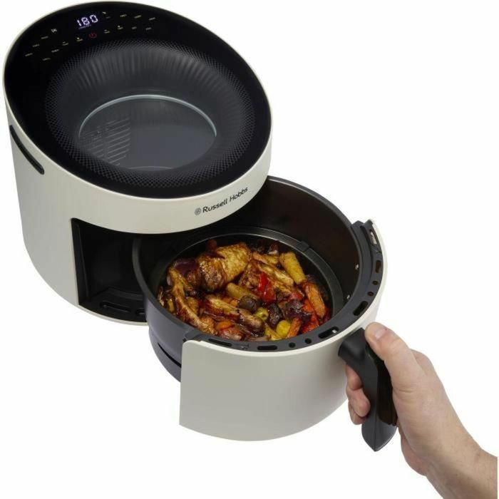 Freidora sin aceite RUSSELL HOBBS SatisFry Air Panoramic 27420-56 - Capacidad de 5 l - 10 programas de cocción - 1500 W - Color crema 5 Freidora sin aceite RUSSELL HOBBS SatisFry Air Panoramic 27420-56 - Capacidad de 5 l - 10 programas de cocción - 1500 W - Color crema 5