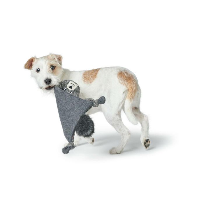 Peluche para perros Hunter Gris 100 % Reciclado Oso 1