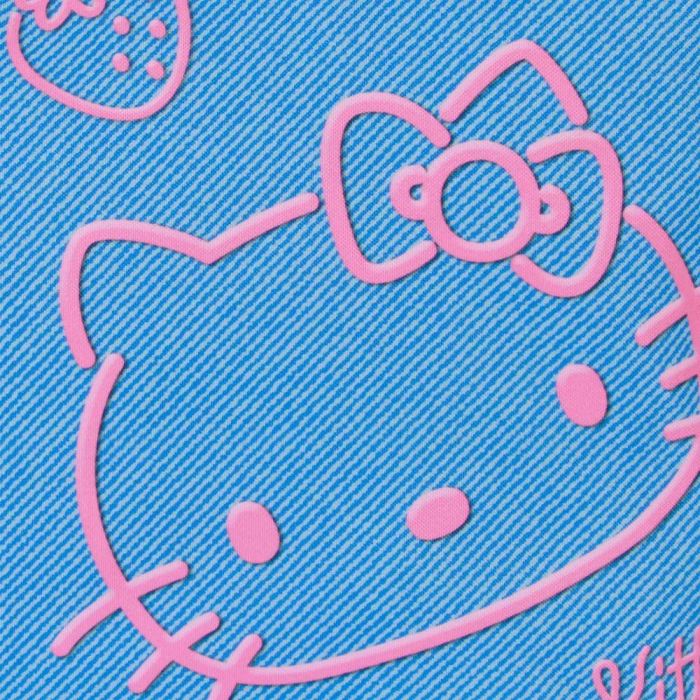 Bolsa de Playa Soleil Denim Sanrio Hello Kitty Azul 2 Bolsa de Playa Soleil Denim Sanrio Hello Kitty Azul 2