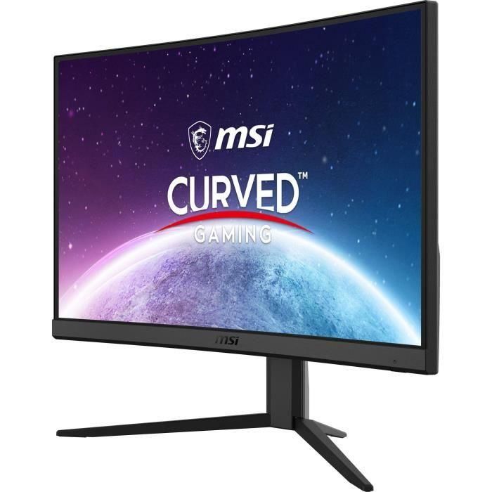 Pantalla PC Gamer curva - MSI - G24C4 E2 - 24 FHD - Panel VA - 180Hz - 1ms - Sincronización adaptativa - 2 HDMI 1 DP 2 Pantalla PC Gamer curva - MSI - G24C4 E2 - 24 FHD - Panel VA - 180Hz - 1ms - Sincronización adaptativa - 2 HDMI 1 DP 2