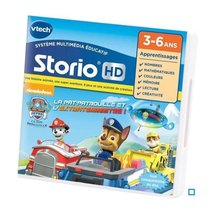 VTECH Juego educativo Storio Paw Patrol - Nivel 1 - Compatible con tabletas Storio (excepto Storio 1) y consola TV - 3-6 años 1 VTECH Juego educativo Storio Paw Patrol - Nivel 1 - Compatible con tabletas Storio (excepto Storio 1) y consola TV - 3-6 años 1
