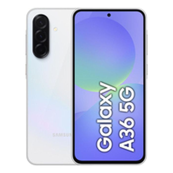 Smartphone Samsung A36 5G A.WHITE 6,7" 6 GB RAM 128 GB 256 GB Blanco 36 Smartphone Samsung A36 5G A.WHITE 6,7" 6 GB RAM 128 GB 256 GB Blanco 36