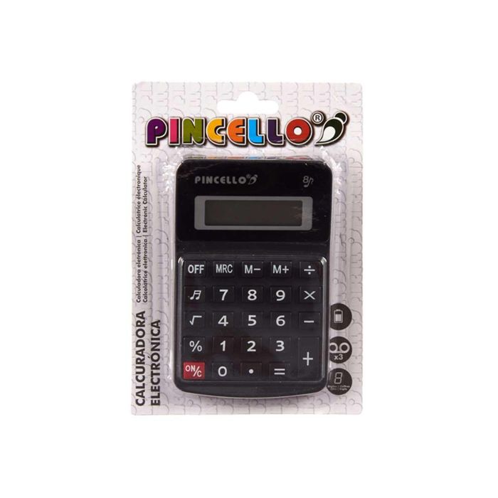 Calculadora Peq 2Col Negro Blanco Pincello 7X2CM (36 Unidades) 2 Calculadora Peq 2Col Negro Blanco Pincello 7X2CM (36 Unidades) 2