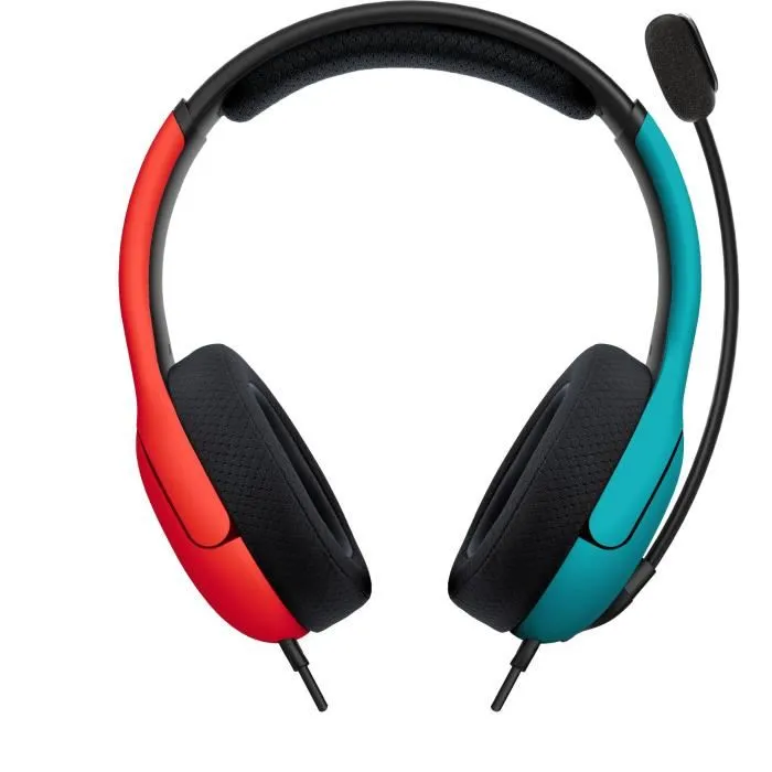 PDP Auricular LVL40 Azul/Rojo para Nintendo Switch con Micrófono Flexible y Cancelación de Ruido 4 PDP Auricular LVL40 Azul/Rojo para Nintendo Switch con Micrófono Flexible y Cancelación de Ruido 4