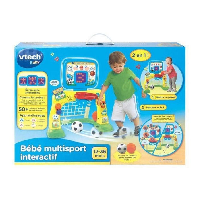 Juguete de bebé Vtech Bébé multisport interactif (FR) 3 Juguete de bebé Vtech Bébé multisport interactif (FR) 3