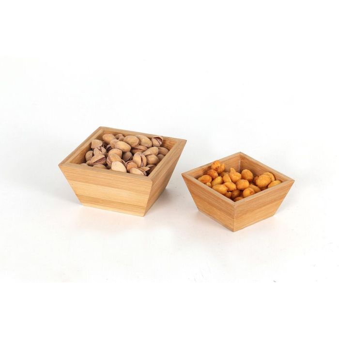 Bol para Aperitivos Cuadrado 10 x 10 x 5,5 cm (24 Unidades) 1 Bol para Aperitivos Cuadrado 10 x 10 x 5,5 cm (24 Unidades) 1