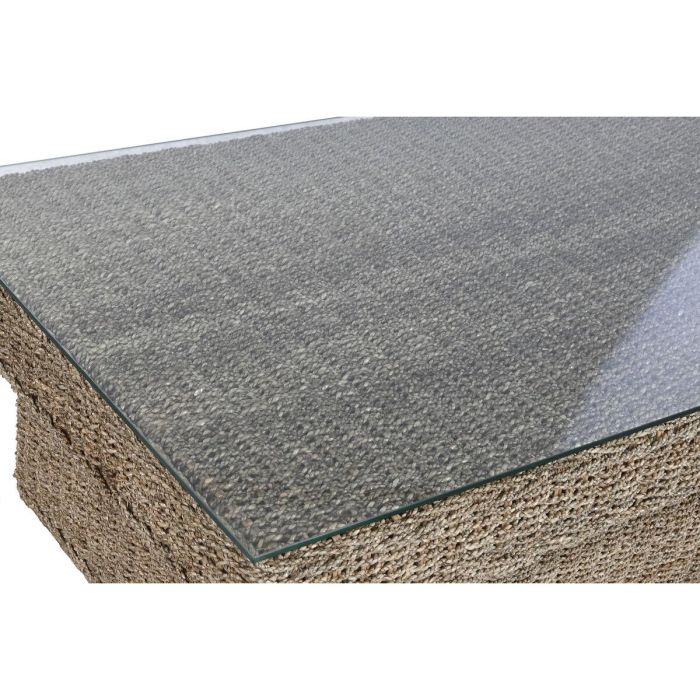 DKD Home Decor Indo 1c25 Sofá de Jardín/Salón Natural Fibra y Teca, Set 3 Piezas con Cojines, 192 cm Ancho 1 DKD Home Decor Indo 1c25 Sofá de Jardín/Salón Natural Fibra y Teca, Set 3 Piezas con Cojines, 192 cm Ancho 1