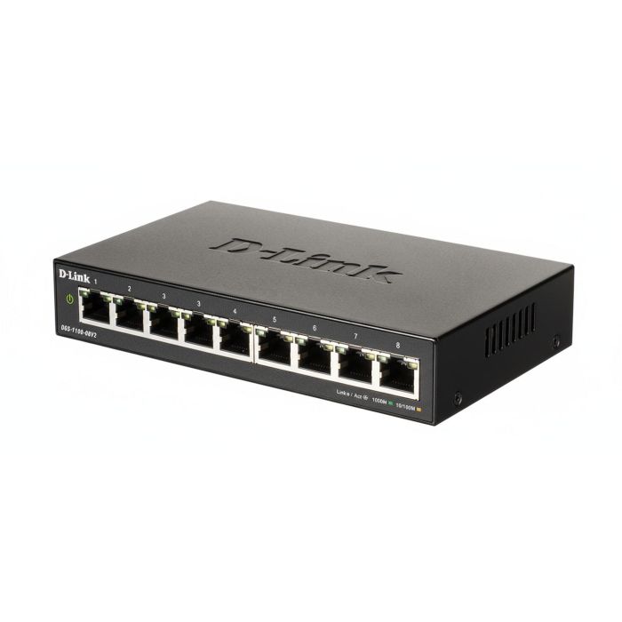 D-Link Switch Gestionado DGS-1100-10MPv2 con 8 Puertos Gigabit Ethernet y 8 Puertos PoE+ 130W 0 D-Link Switch Gestionado DGS-1100-10MPv2 con 8 Puertos Gigabit Ethernet y 8 Puertos PoE+ 130W 0