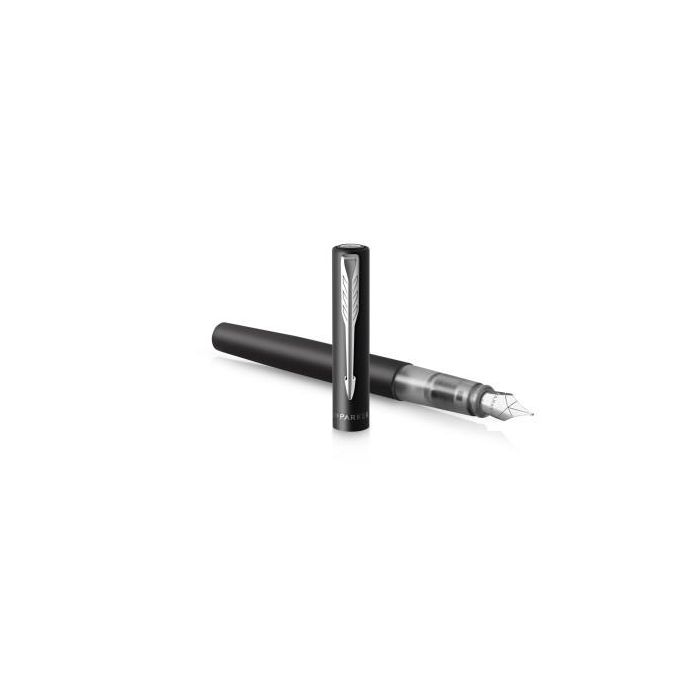 Parker 2159744 Pluma Estilográfica Vector XL, Sistema de Carga por Cartucho, Negro, 1 Pieza 2 Parker 2159744 Pluma Estilográfica Vector XL, Sistema de Carga por Cartucho, Negro, 1 Pieza 2