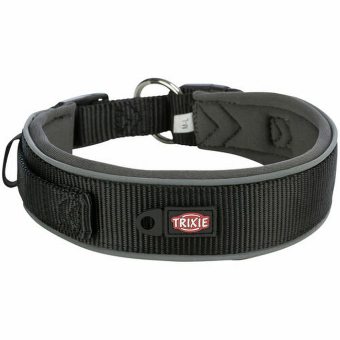 Collar para Perro Trixie Premium Negro Grafito S/M 33-42 cm 5