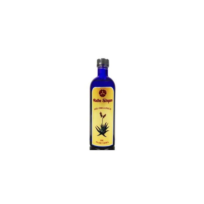RADHE SHYAM Gel de Aloe Vera 200ml Refresca y Regenera la Piel, Ideal Post-Afeitado y Bronceado