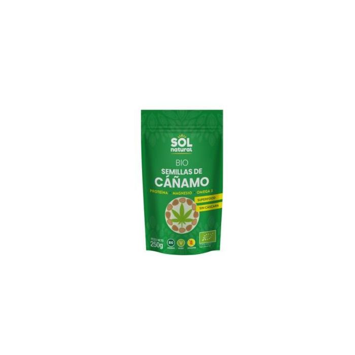 SOLNATURAL Semillas de Cáñamo Bio 250 g