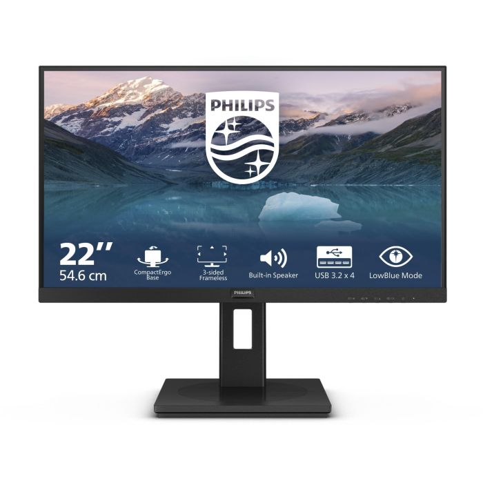 Philips 54.6cm (21.5") 222S9JML 16:09 HDMI+DP Lift black 1 Philips 54.6cm (21.5") 222S9JML 16:09 HDMI+DP Lift black 1