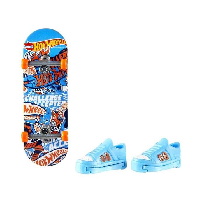 Mini monopatin hot wheels. incluye zapatos. 10 cm - modelos surtidos 4 Mini monopatin hot wheels. incluye zapatos. 10 cm - modelos surtidos 4