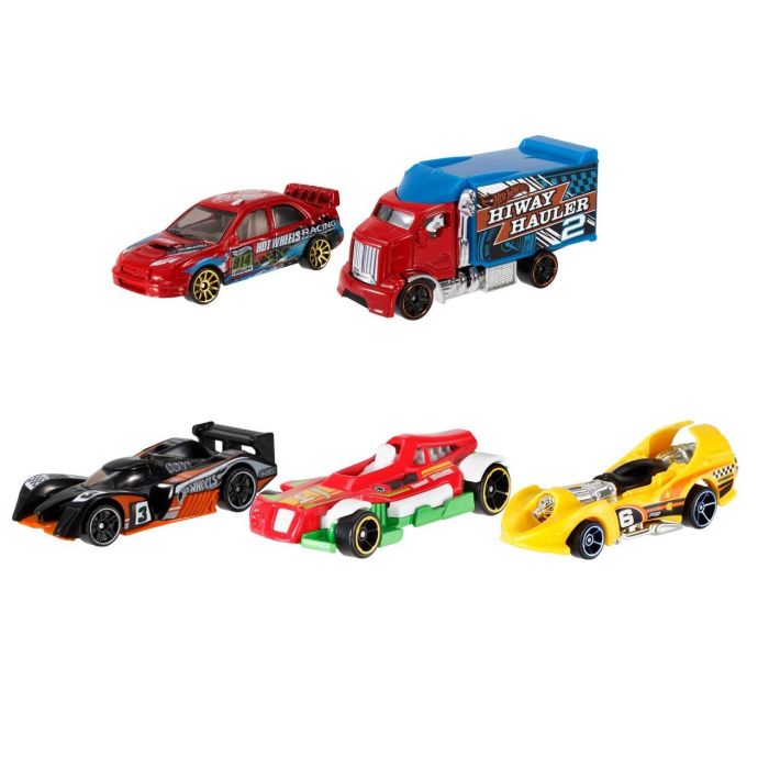 Coche hot wheels. pack de 5 coches. - modelos surtidos 2 Coche hot wheels. pack de 5 coches. - modelos surtidos 2