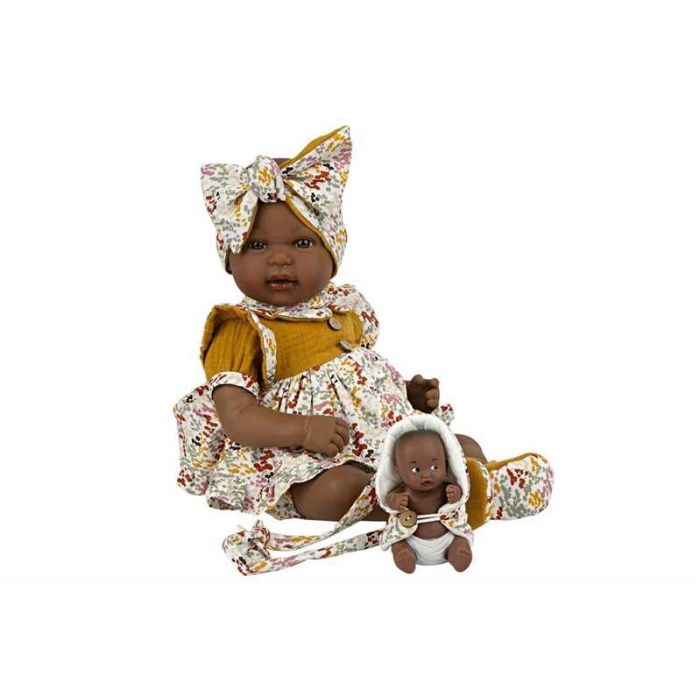 Muñeca elegance 45 cm mies mulato y aran mostaza 17 Muñeca elegance 45 cm mies mulato y aran mostaza 17