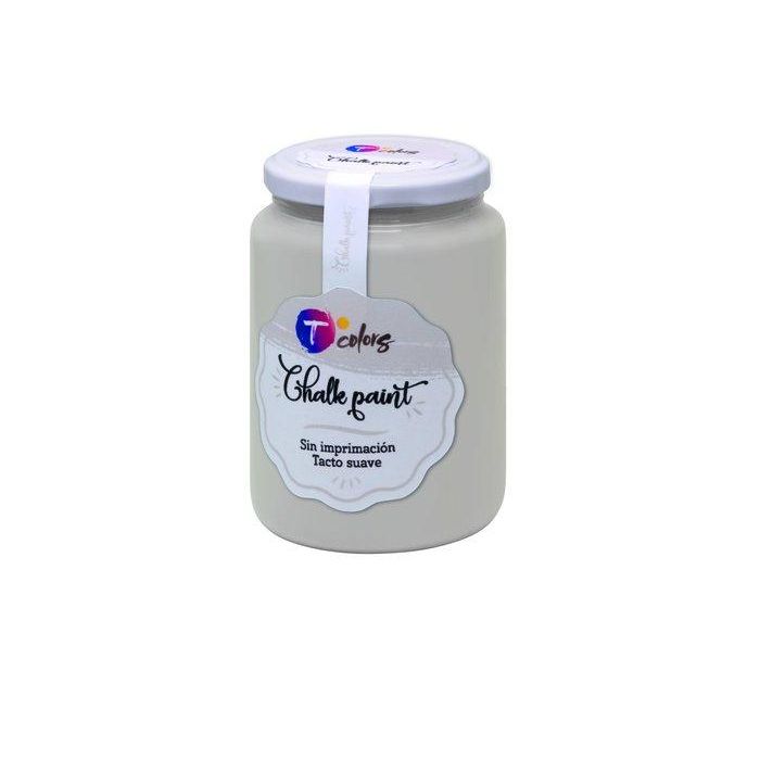 Pintura Chalk Paint Marker Tcolors 400 Ml (Bote) Gris Niebla