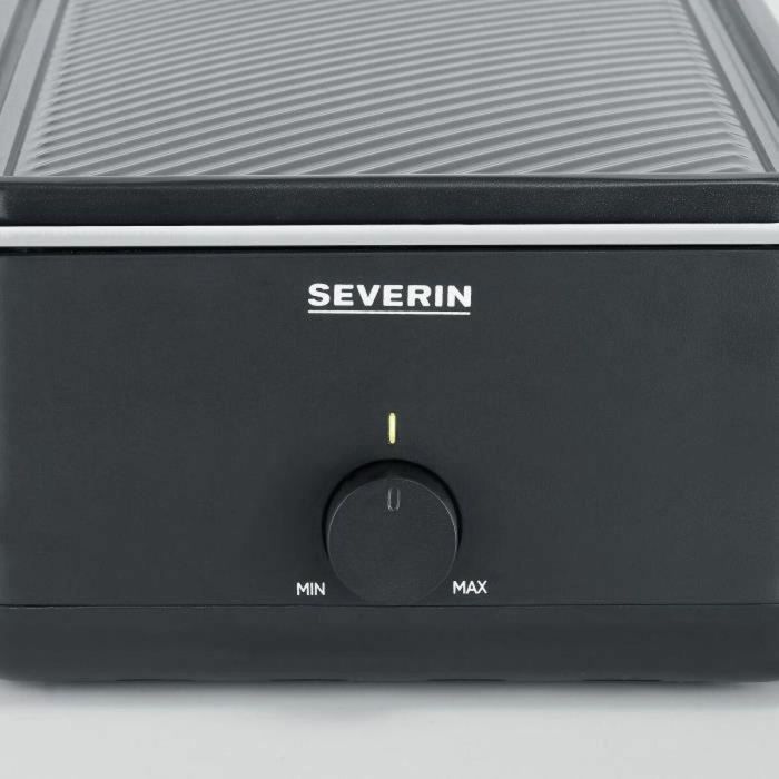 Severin RG2365 Parrilla Raclette para 8 personas, Placa de cocción cerámica 48x24 cm, 1300 W, Negro 4 Severin RG2365 Parrilla Raclette para 8 personas, Placa de cocción cerámica 48x24 cm, 1300 W, Negro 4