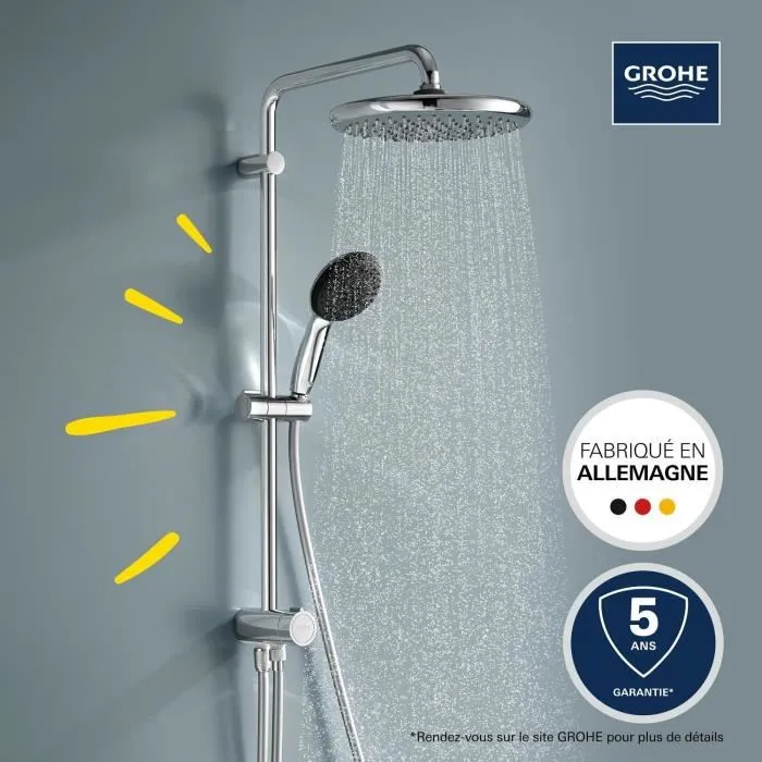 Columna de Ducha Grohe Vitalio Start System 250 ABS