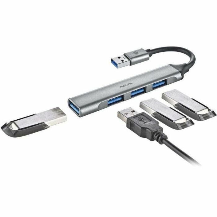 Hub USB NGS IHUB4MICRO USB x 4 3 Hub USB NGS IHUB4MICRO USB x 4 3