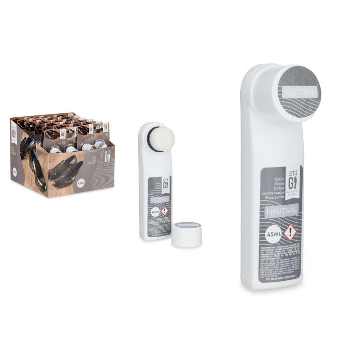Arte Regal Betún Neutro 45 ml Blanco - 6.5x19.5x4 cm (48 Unidades)