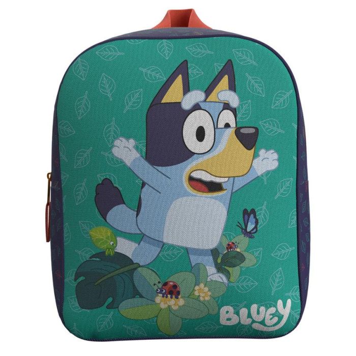 Mochila Leaves Bluey 30cm 1 Mochila Leaves Bluey 30cm 1