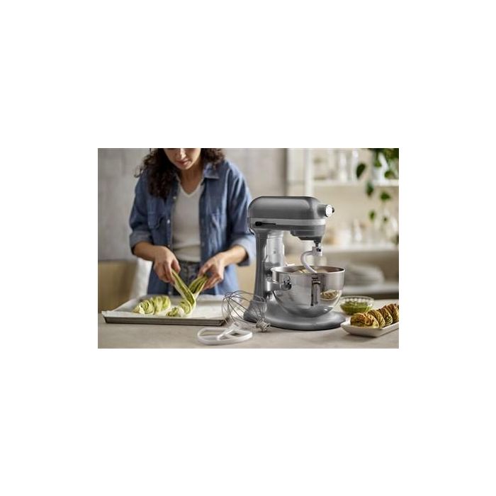 Kitchenaid Robot de Cocina Heavy Duty 5KSM55SXX 5.2L Plata Oscuro 13 Kitchenaid Robot de Cocina Heavy Duty 5KSM55SXX 5.2L Plata Oscuro 13