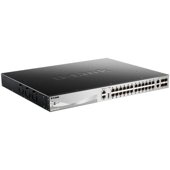 D-Link DGS-3130 Switch Gestionado L3 24 Puertos Gigabit Ethernet 4 Puertos SFP+ PoE 370W 2 D-Link DGS-3130 Switch Gestionado L3 24 Puertos Gigabit Ethernet 4 Puertos SFP+ PoE 370W 2