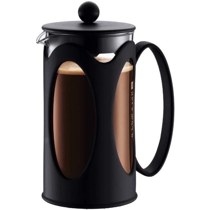 Bodum BOD0727015847085 Cafetera de pistón Kenia 8 tazas 1.0 L 1 Bodum BOD0727015847085 Cafetera de pistón Kenia 8 tazas 1.0 L 1
