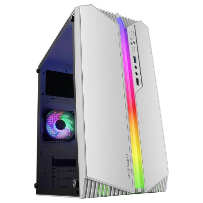 Caja Semitorre ATX Mars Gaming MC-S1 Blanco 1