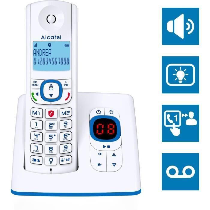 Alcatel F530 Voice Bleu 1