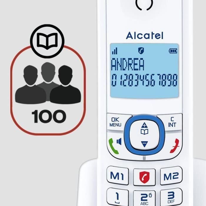 Alcatel F530 Voice Bleu 4