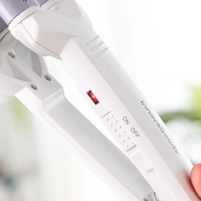 Plancha de Pelo Cerámica para Ondas Wavio InnovaGoods 55 W 4 Plancha de Pelo Cerámica para Ondas Wavio InnovaGoods 55 W 4