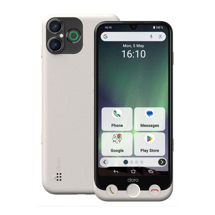 Doro Aurora A30 4G 128GB 6GB RAM Bone 6.1" para Personas Mayores con Botón de Emergencia y Soporte Remoto 0 Doro Aurora A30 4G 128GB 6GB RAM Bone 6.1" para Personas Mayores con Botón de Emergencia y Soporte Remoto 0