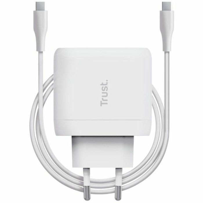 Trust 25139 Cargador de Pared USB-C 65W Maxo con Cable 2m PD 3.0 + PPS, Compacto, para Portátil, Móvil y Tablet, 75% Reciclado 8 Trust 25139 Cargador de Pared USB-C 65W Maxo con Cable 2m PD 3.0 + PPS, Compacto, para Portátil, Móvil y Tablet, 75% Reciclado 8