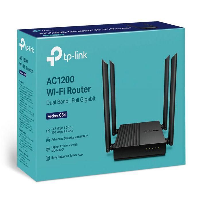 TP-Link Archer AX10 Wi-Fi Dual Band MU-MIMO 1.2 GHz CPU 1x 1G WAN 4x 1G LAN 120x120x27.9 mm 3