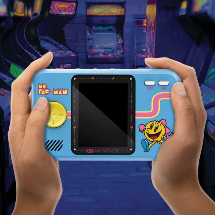 Pocket Player PRO - Ms. Ms. Pac-Man - Juego retrogaming - Pantalla de alta resolución de 7 cm 3