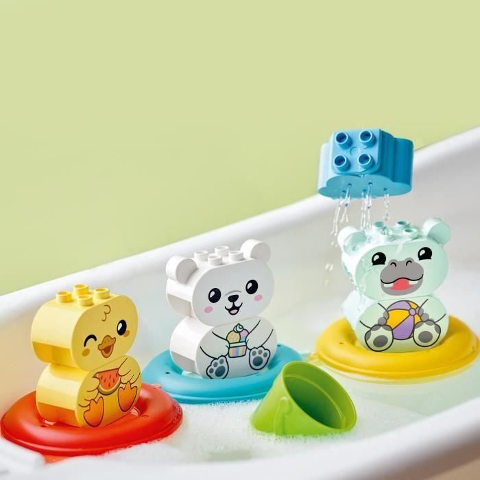 LEGO 10965 DUPLO Juguete de baño: tren de animales flotante, juego de bañera para bebés y niños a partir de 1,5 años con pato 3 LEGO 10965 DUPLO Juguete de baño: tren de animales flotante, juego de bañera para bebés y niños a partir de 1,5 años con pato 3