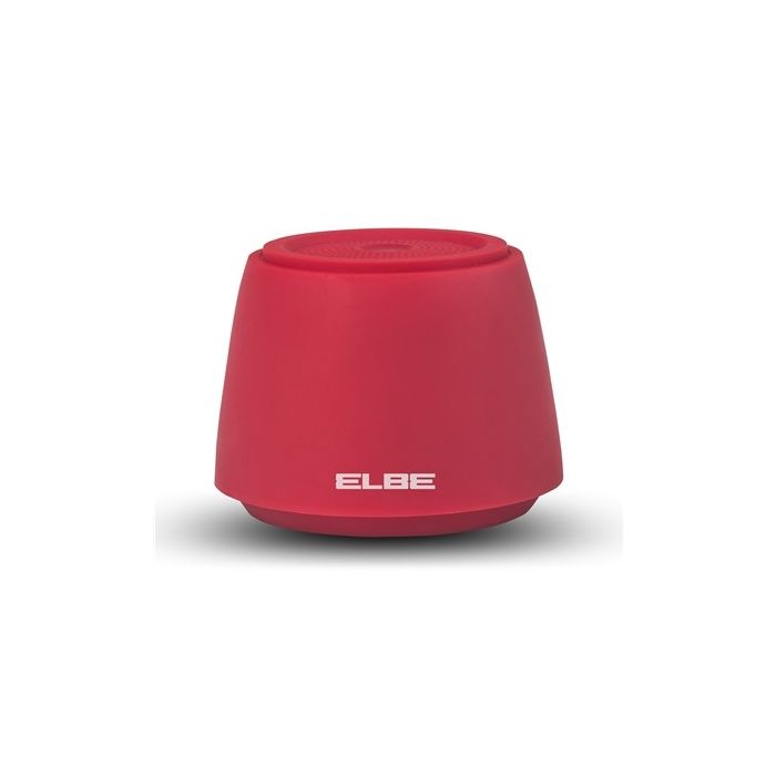Altavoz Bluetooth Mini Rojo 2W ELBE ALT-002-BT