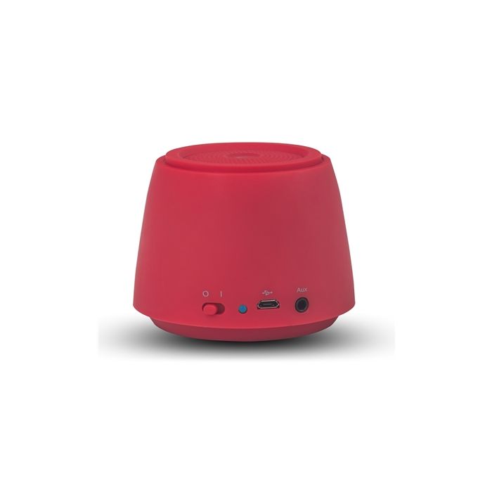 Altavoz Bluetooth Mini Rojo 2W ELBE ALT-002-BT 2