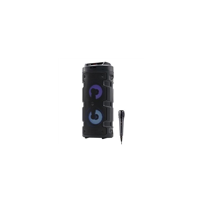 Altavoz Bt Karaoke Portatil Led 10W Sd+Usb+Fm – Microfono Con Cable ELBE ALT-88-TWS