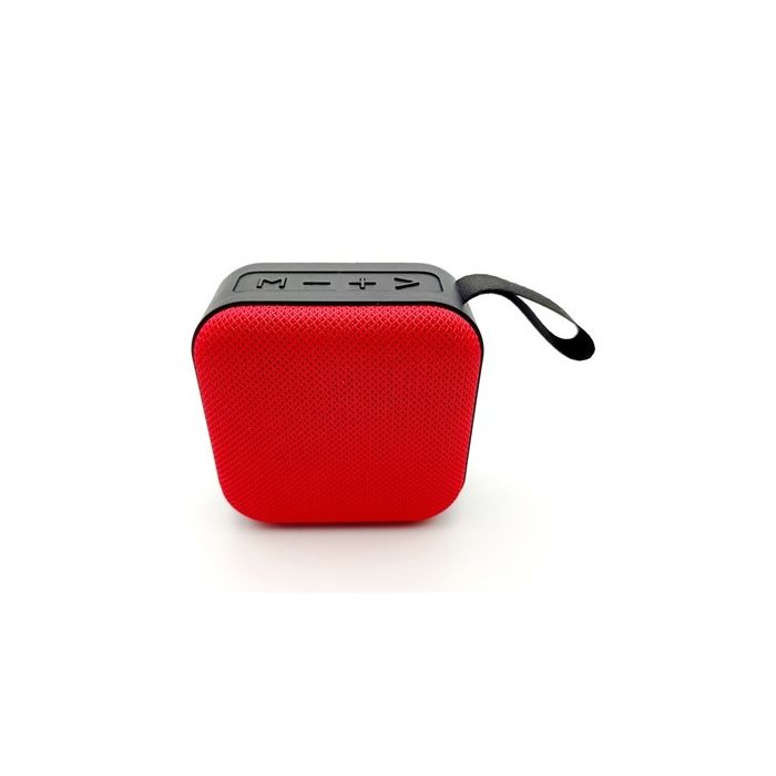 Altavoz Bluetooth Mini 2 Rojo 3W Radio ELBE ALT-R40-BT 2
