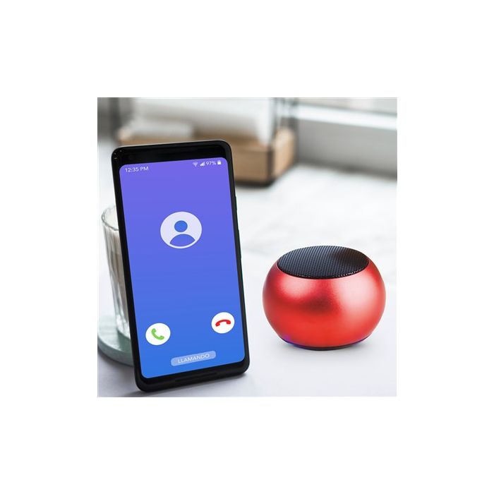 Minialtavoz Bluetooth 3W Tws Rojo ELBE ALT-R70-TWS 3
